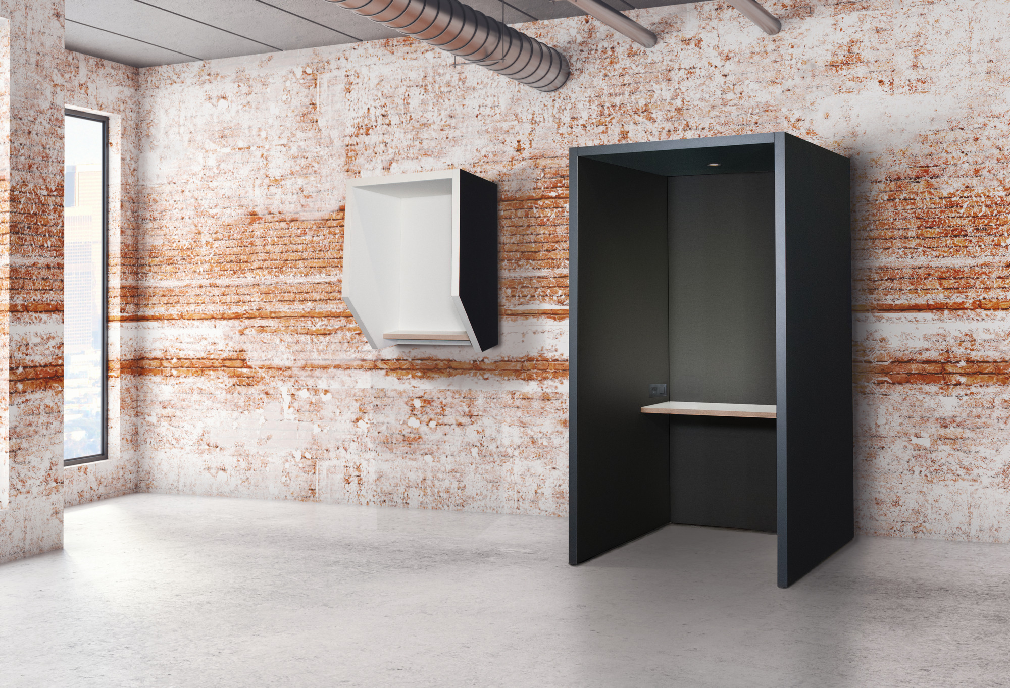 Akoestische werkplekken COUST – Hubs voor focus en privacy